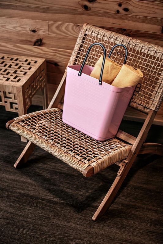Tall Dusty Pink Hinza Bag