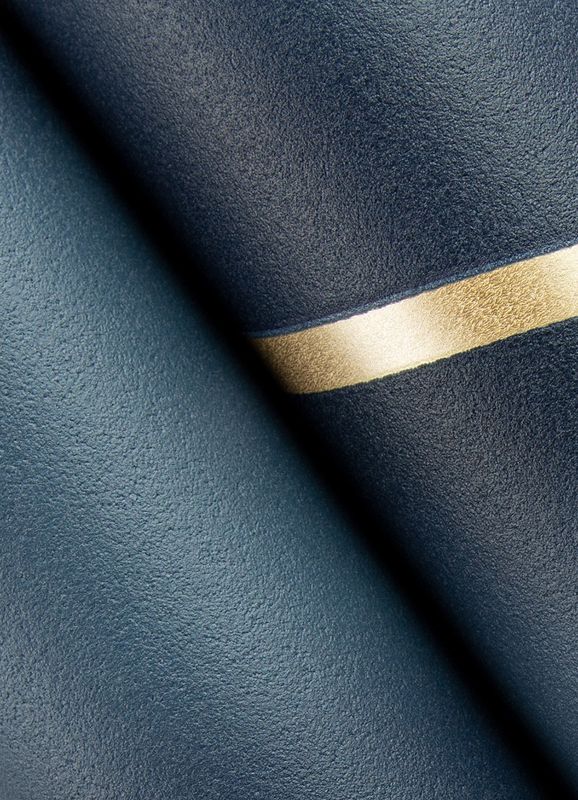 Manfred Navy Modern Herringbone
