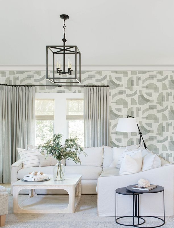 Fulton Sea Green Shapes (4141-27158)