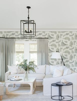 Fulton Sea Green Shapes (4141-27158)