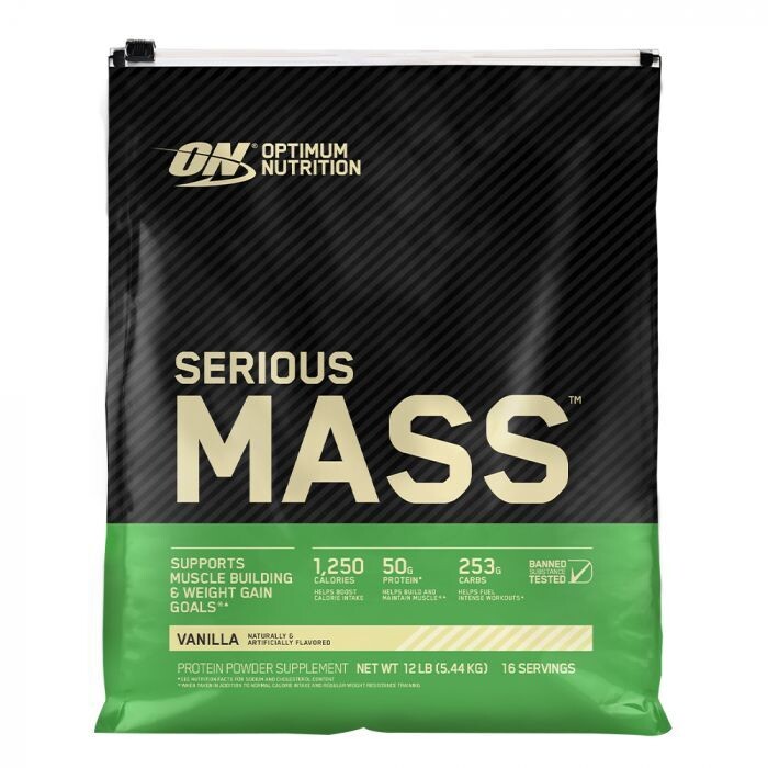OPTIMUM NUTRITION SERIOUS MASS 12 lb OPTIMUM NUTRITION SERIOUS MASS 12 lb