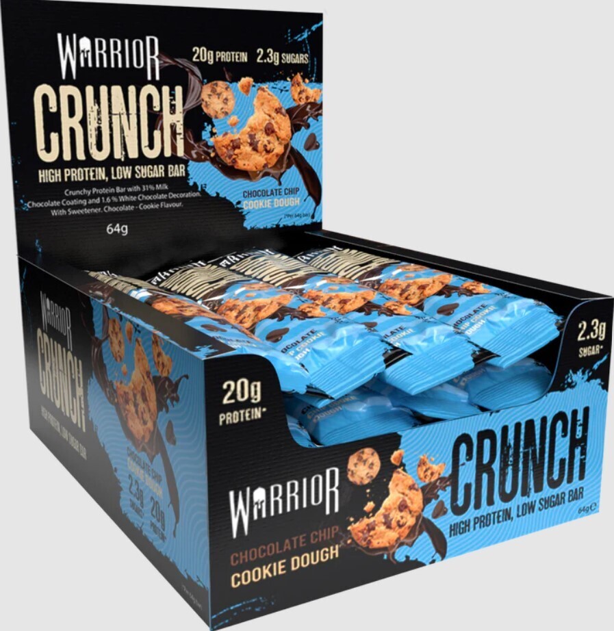 WARRIOR CRUNCH PROTEIN BAR - 12 BARS