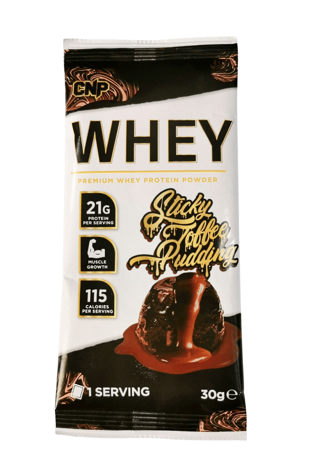 CNP Whey single serving, Flavor: Sticky Toffee Pudding