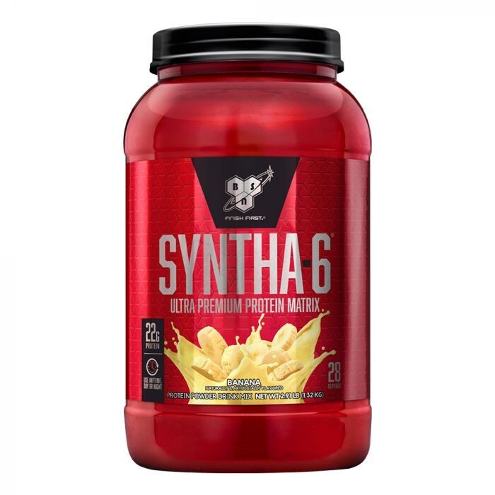 BSN Syntha-6, Size: 2.91 lbs, Flavor: Banana