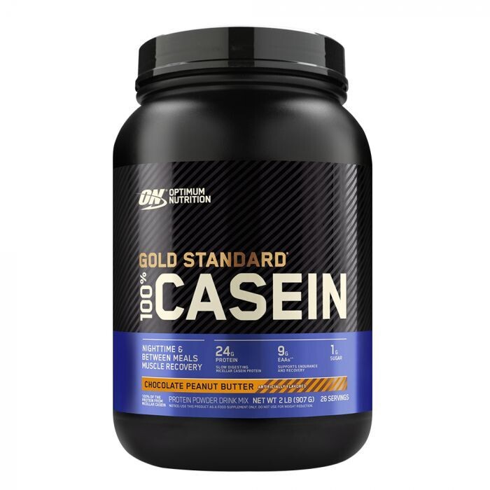 Optimum Nutrition Gold Standard 100% Casein, Size: 2 lbs, Flavor: Chocolate Supreme