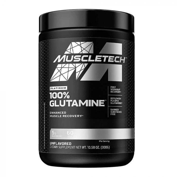 MuscleTech Platinum 100% Glutamine 60 servings