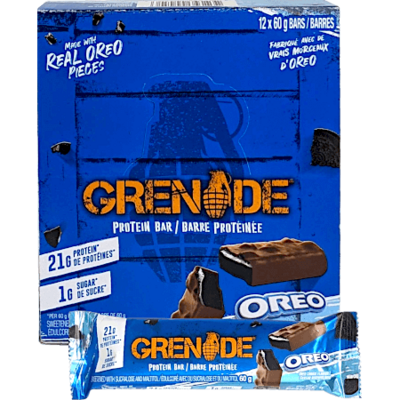 Grenade Carb Killa, Flavor: Oreo, Servings: Box of 12