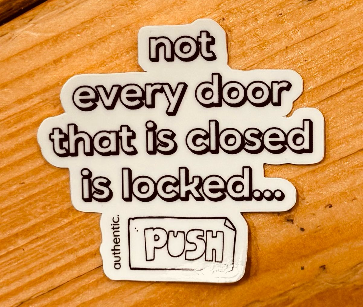 Not everything door is closed