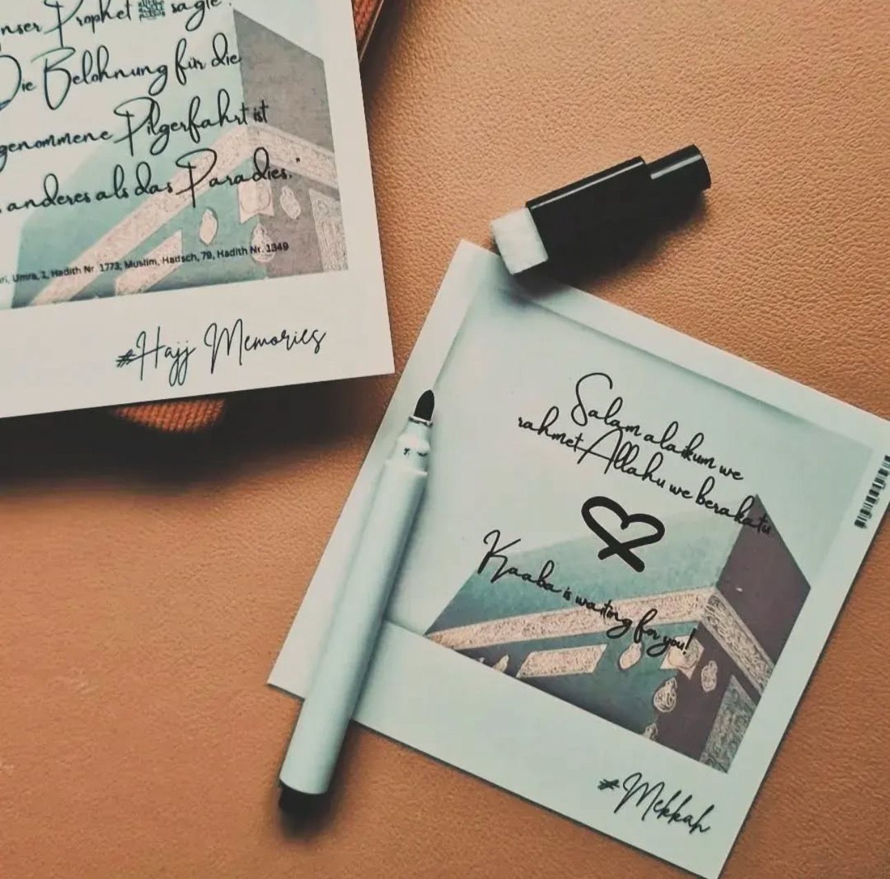 Hajj /Umrah Nameskarte