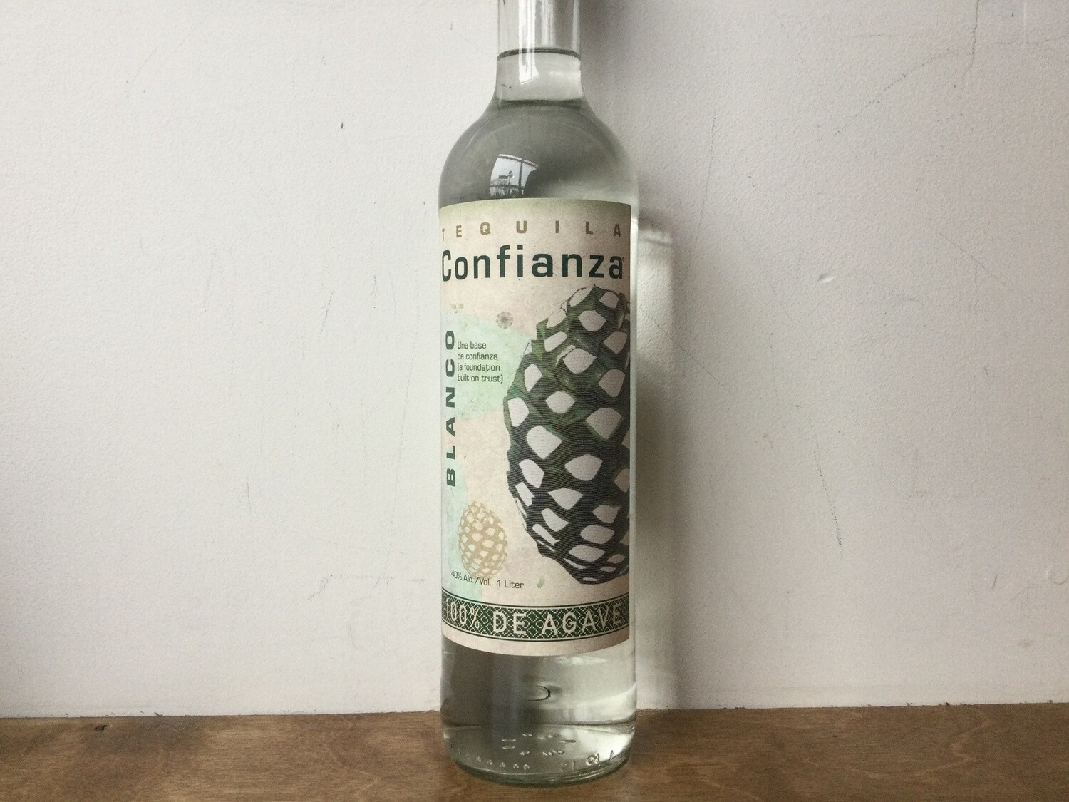 Tequila Confianza, Blanco Tequila 100% de Agave