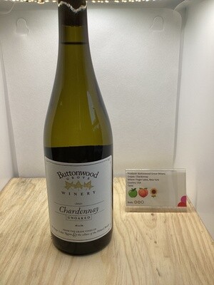 Buttonwood Grove Winery, Chardonnay Unoaked Finger Lakes (2021)