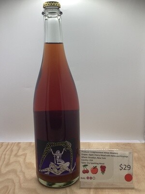 Enlightenment Wines Meadery, Night Eyes Sparkling Apple-Cherry-Cranberry