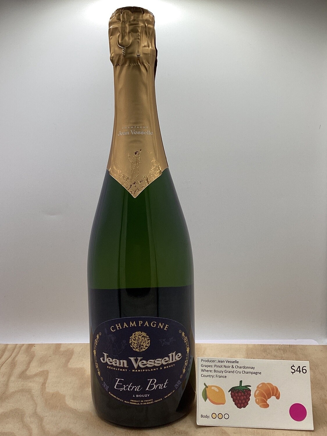 Jean Vesselle, Extra Brut Champagne NV
