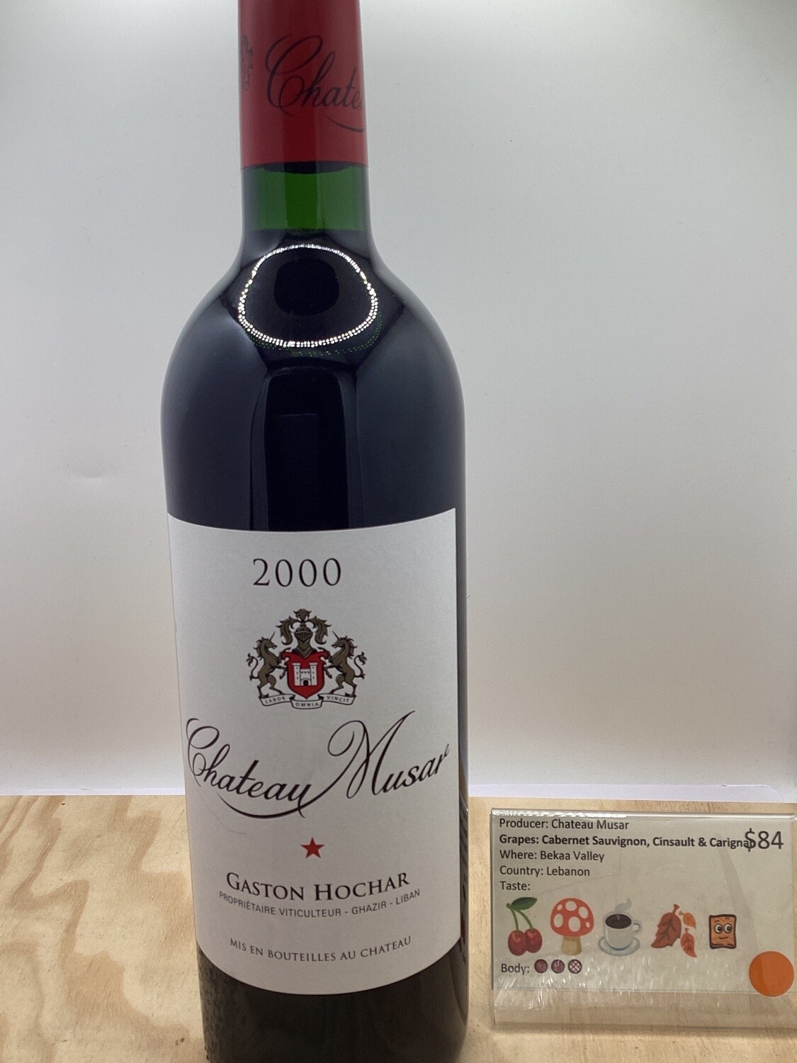 Chateau Musar, Rouge 2000