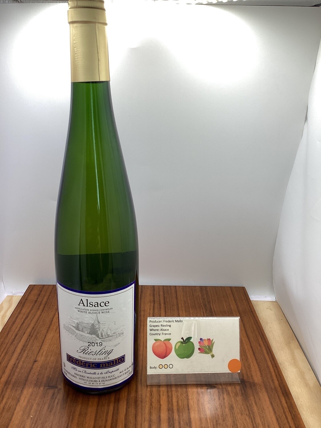 Frederic Mallo, Riesling, Alsace, France 2019