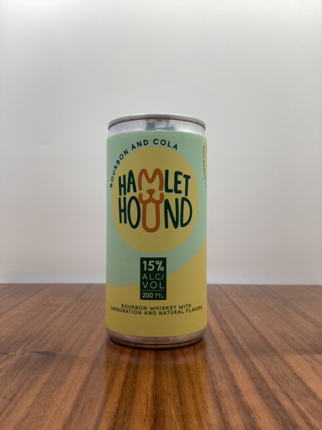 Hamlet Hound Bourbon and Cola New York, USA (200ml Can), Size: 200ml