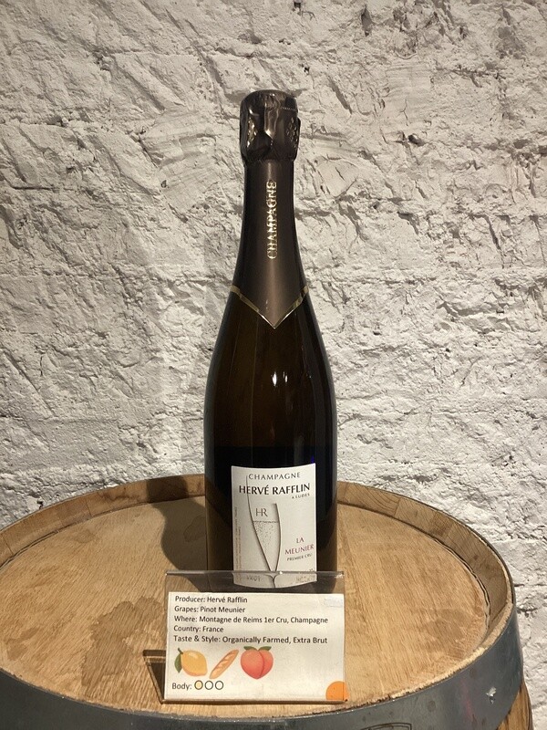 Hervé Rafflin La Meunier Premier Cru Extra Brut Champagne, France (NV)