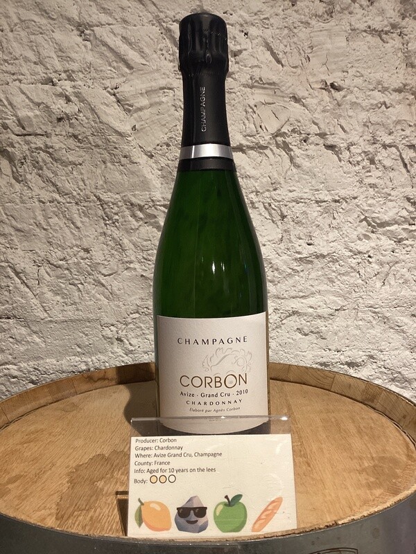 Corbon Brut Blanc de Blancs Avize, Champagne Grand Cru 2010