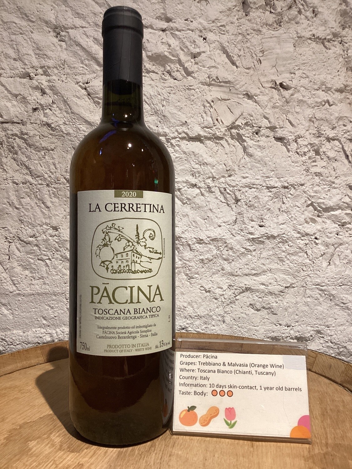 Pacina, La Cerretina Bianco Toscana 2020