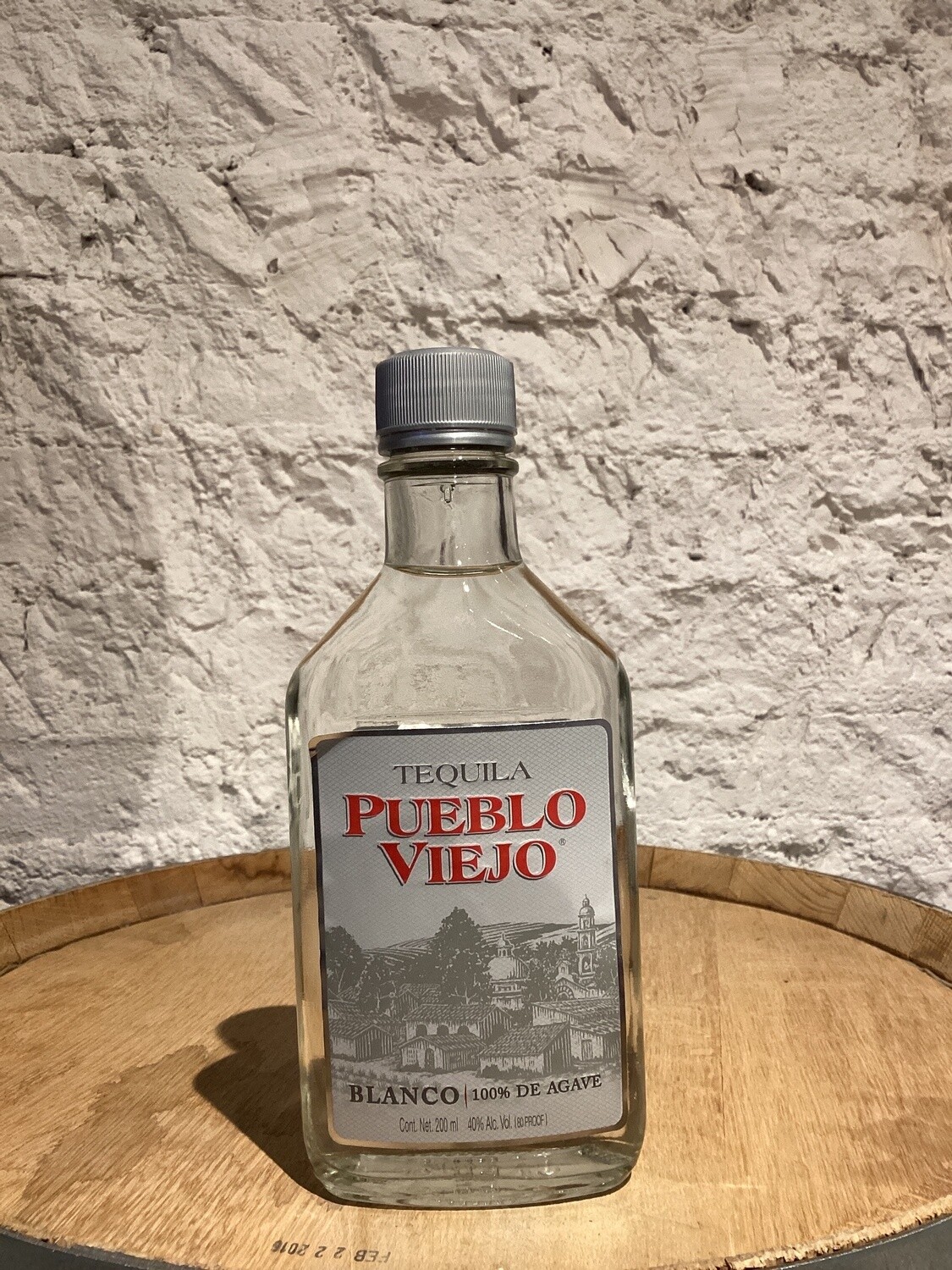Pueblo Viejo Tequila Blanco, 200ml