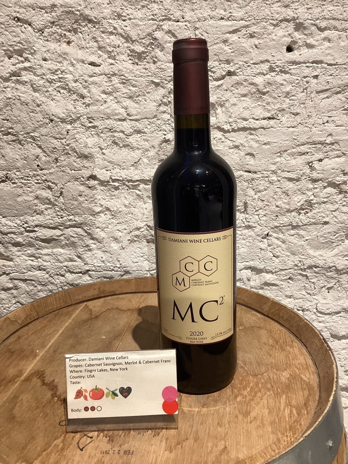 Damiani Wine Cellars MC Red Table Wine Finger Lakes 2021