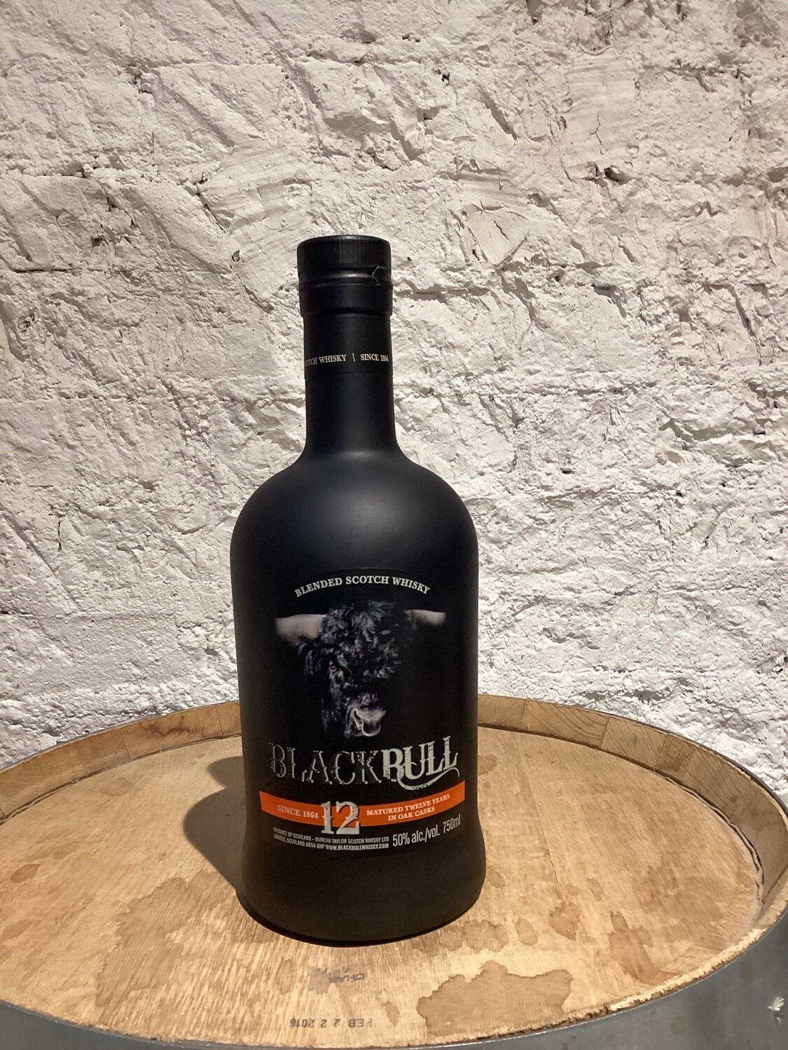 Duncan Taylor "Black Bull" 12 Year Old Blended Scotch Whisky Scotland (750ml), Size: 750ml