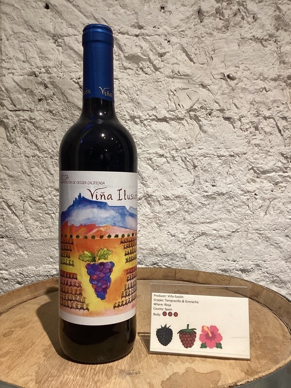Vina Ilusion Tempranillo & Grenache Rioja, 2021