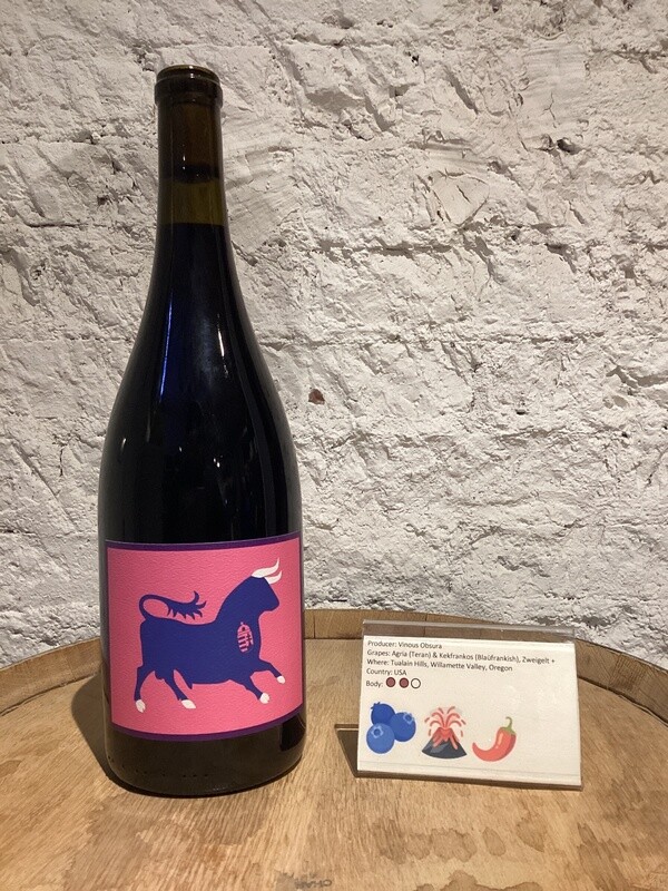 Vinous Obscura, Agria/Kekfrankos ‘Kek Bika’ Willamette Valley