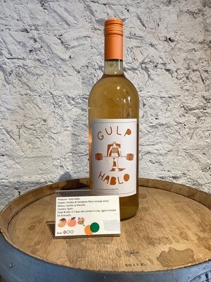 Gulp Hablo Sauvignon Blanc & Verdejo Blend Orange Wine from Castilla La Mancha, Spain 2022 1L