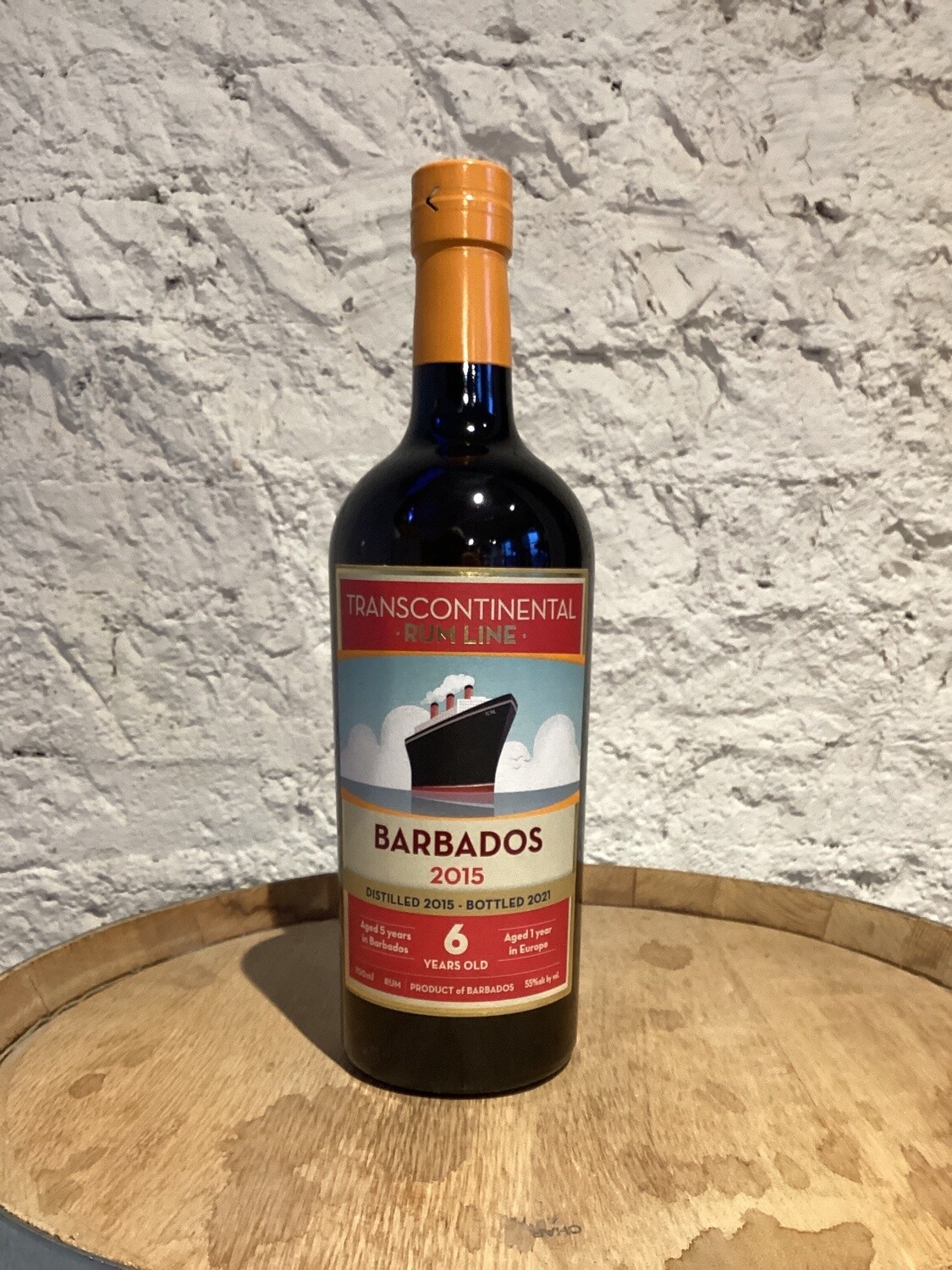Transcontinentral Rum, Barbados 2015, 6 Years
