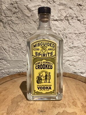 Misguided Spirits Howe & Hummel's Crooked Vodka (750ml)