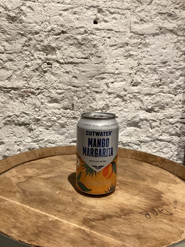 Cutwater Spirits Spicy Mango Margarita California, USA (12oz can) Cutwater Spirits Spicy Mango Margarita California, USA (12oz can)