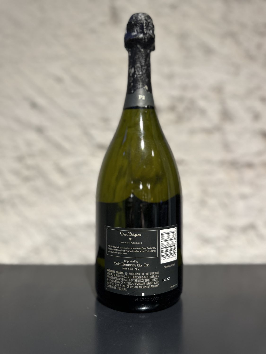 F3-C1) Dom Perignon Brut P2 Plenitude Champagne, France 2002 (750ml)