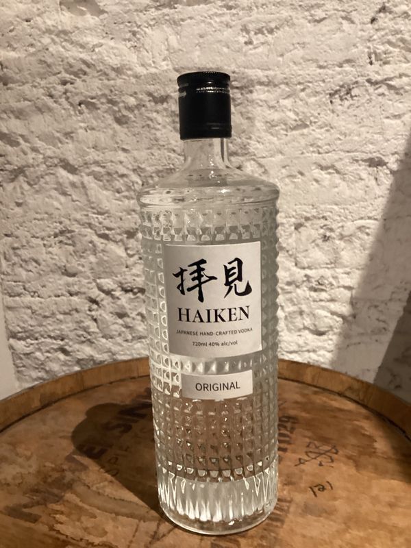 Haiken Japanese Hand-Crafted Vodka Japan 720ml Haiken Japanese Hand-Crafted Vodka Japan 720ml