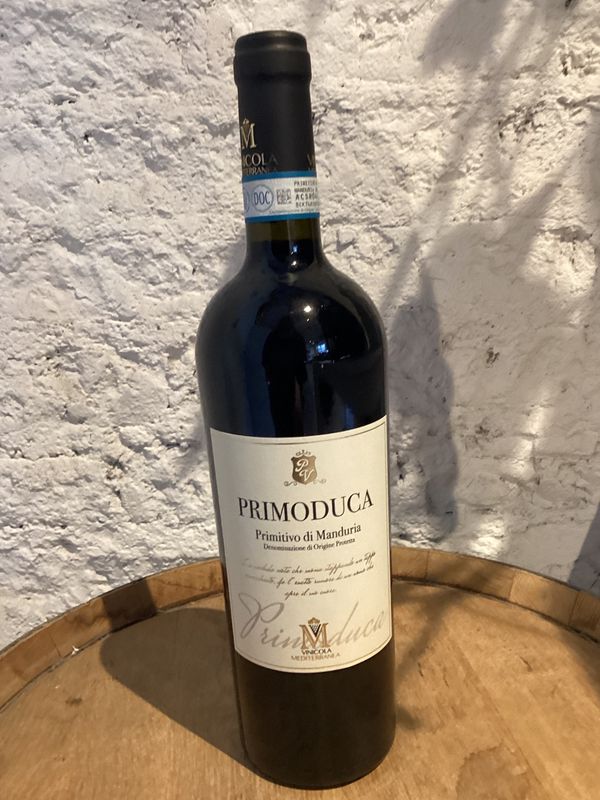 Vinicola Mediterranea Vinicola Mediterranea "Primoduca" Primitivo di Manduria DOC Puglia, Italy 2022 (750ml)