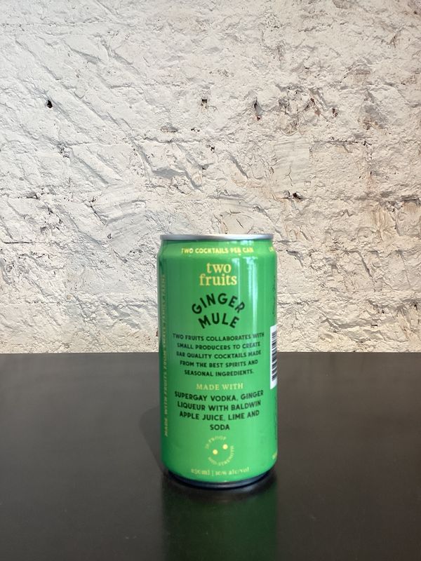 Two Fruits Ginger Mule New York, USA (250ml Can)