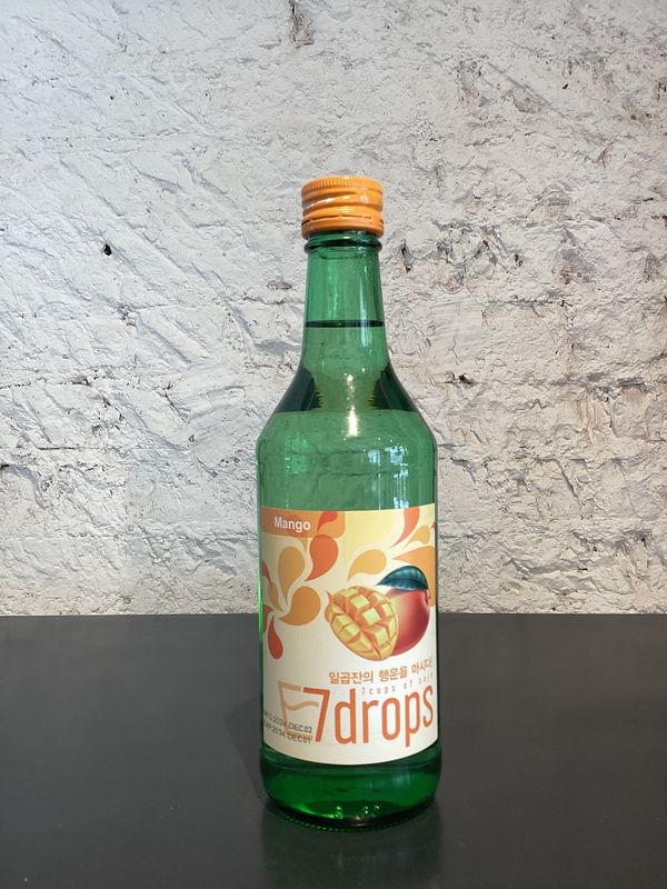 7 Drops Mango Soju South Korea (375ml)