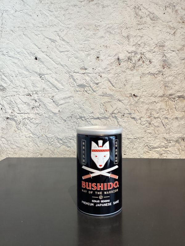 Kizakura Bushido 'Way of the Warrior' Ginjo Genshu Sake Japan (180ml Can) Kizakura Bushido 'Way of the Warrior' Ginjo Genshu Sake Japan (180ml Can)