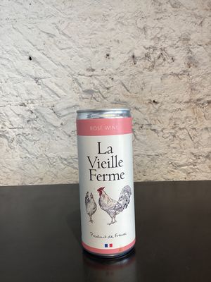 Famille Perrin Ventoux 'La Vieille Ferme' Rosé Rhone, France (250ml Can)