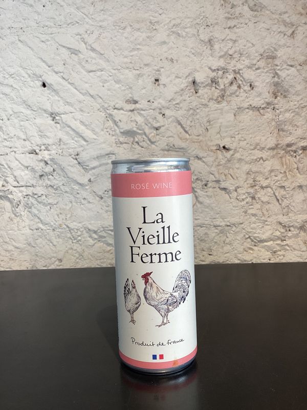 Famille Perrin Ventoux 'La Vieille Ferme' Rosé Rhone, France (250ml Can)