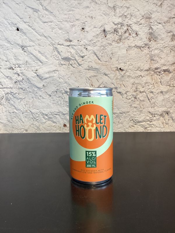 Hamlet Hound Rye and Ginger New York, USA (200ml Can) Hamlet Hound Rye and Ginger New York, USA (200ml Can)