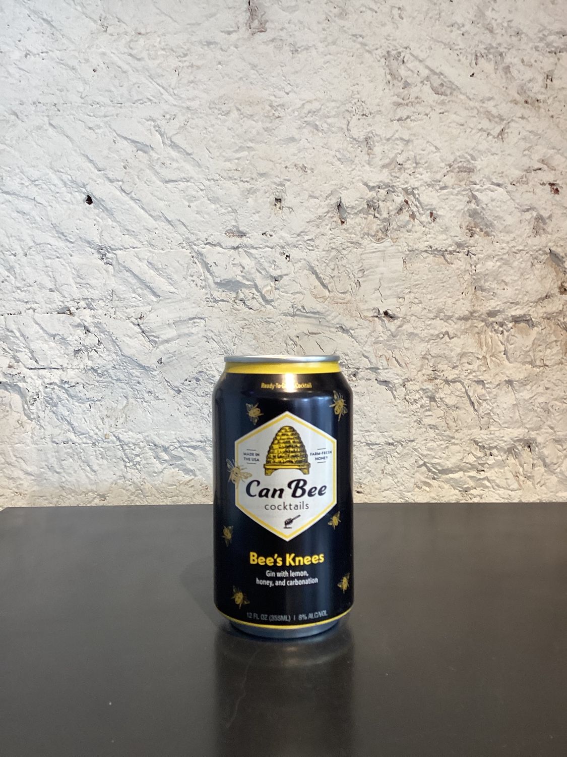 CanBee Cocktails Bee's Knees New York, USA (12oz Can)