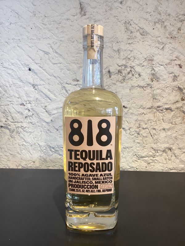 818 Tequila Reposado Jalisco, Mexico (750ml) 818 Tequila Reposado Jalisco, Mexico (750ml)