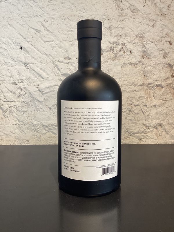 Amass Dry Gin Los Angeles, USA