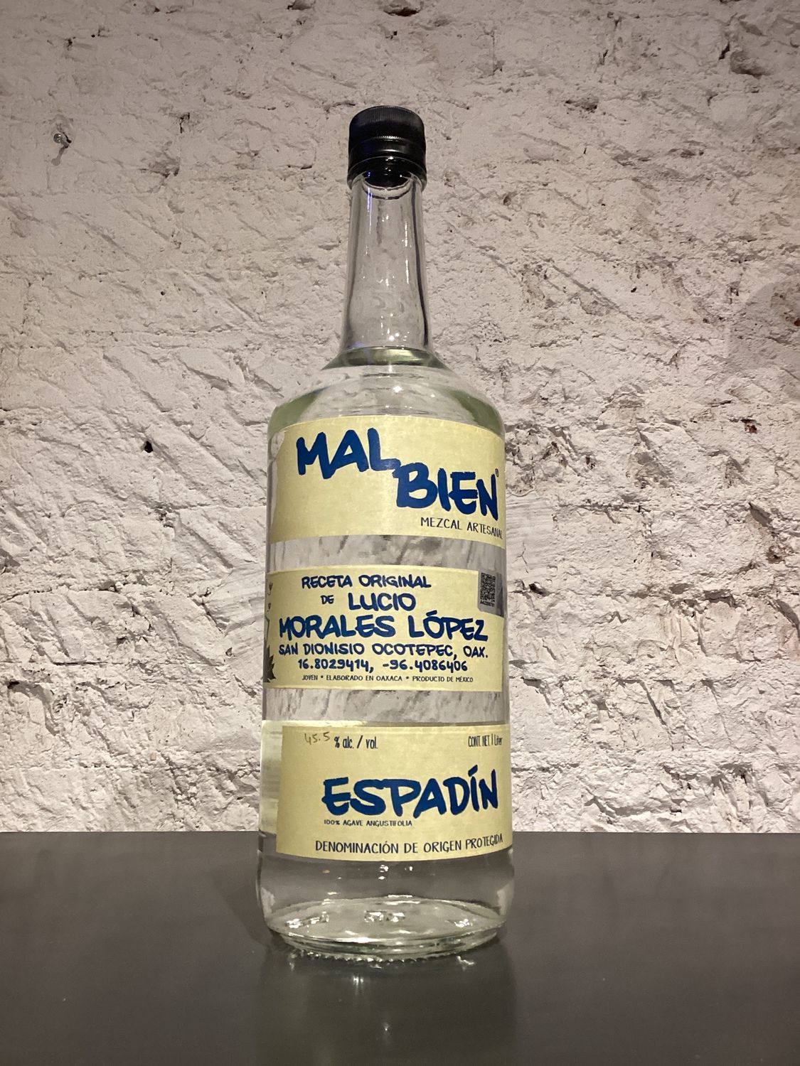 Mal Bien Espadin Mezcal Artesanal Oaxaca, Mexico (1L)