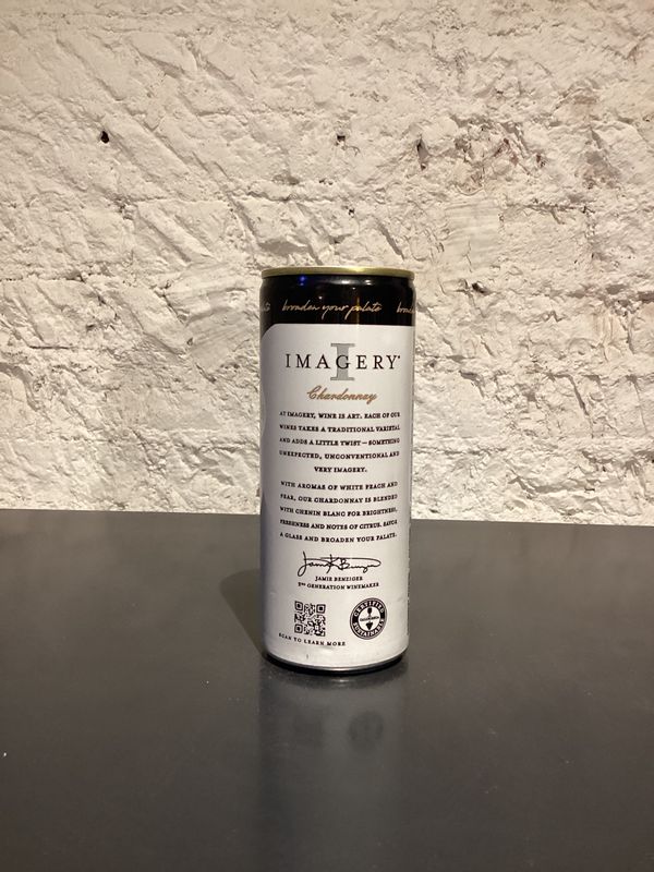 Imagery Estate Winery Chardonnay California, USA (250ml Can)
