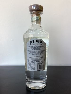 El Tesoro Tequila Blanco, Jalisco, Mexico (750ml)