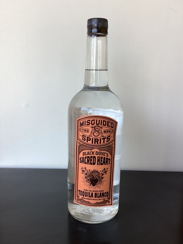Misguided Spirits Black Dove's Sacred Heart Blanco Tequila (1L)