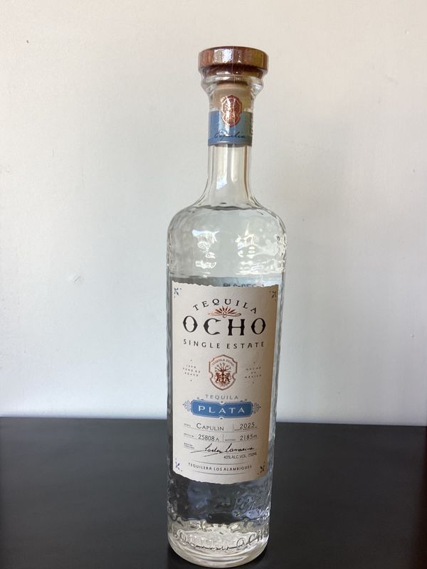 Tequila Ocho Single Estate 'El Zapatito' Tequila Plata Jalisco, Mexico 2023 (750ml) Tequila Ocho Single Estate 'El Zapatito' Tequila Plata Jalisco, Mexico 2023 (750ml)