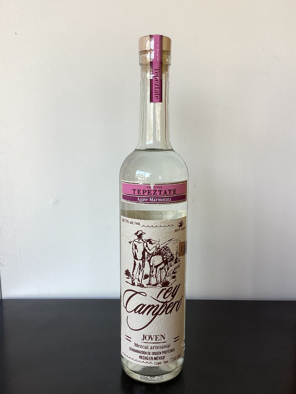 Rey Campero Tepextate Mezcal Joven Oaxaca, Mexico